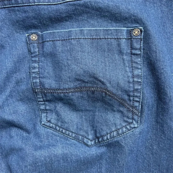 Paulo Solari Men's Straight Fit Jeans Blue Size 44W x 30L Denim - Picture 6 of 12